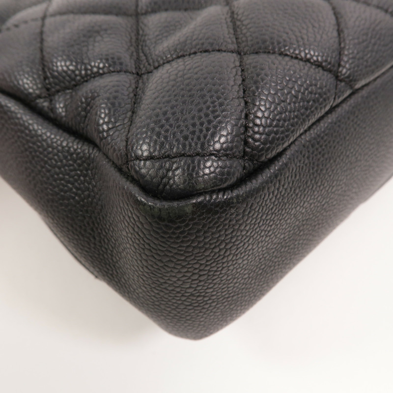CHANEL 牛皮皮革Easy Flap Bag鏈帶肩背袋-12