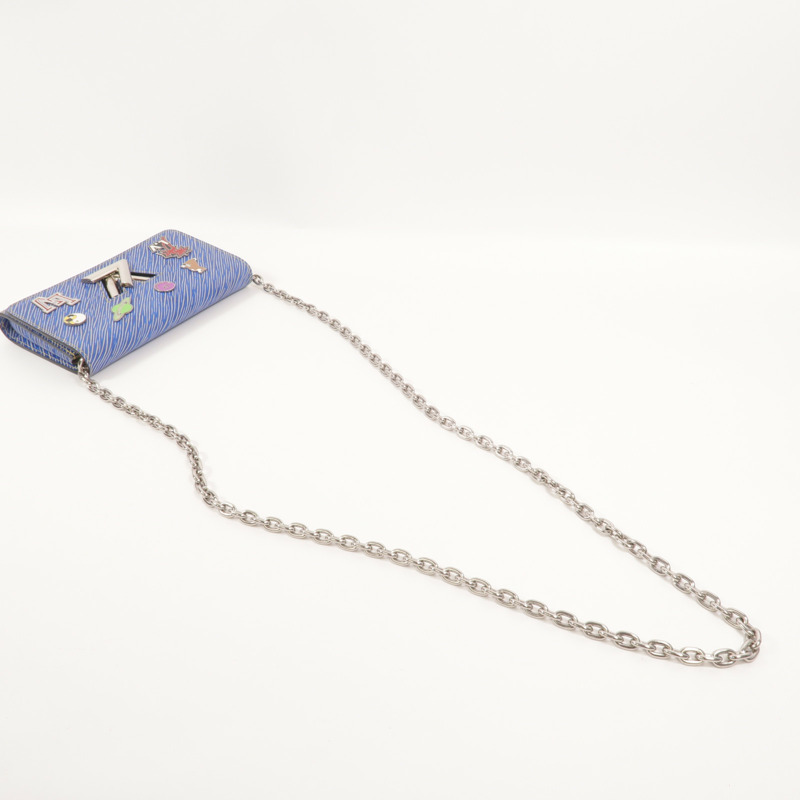 LOUIS VUITTON Epi Twist Chain鏈帶肩背袋-7