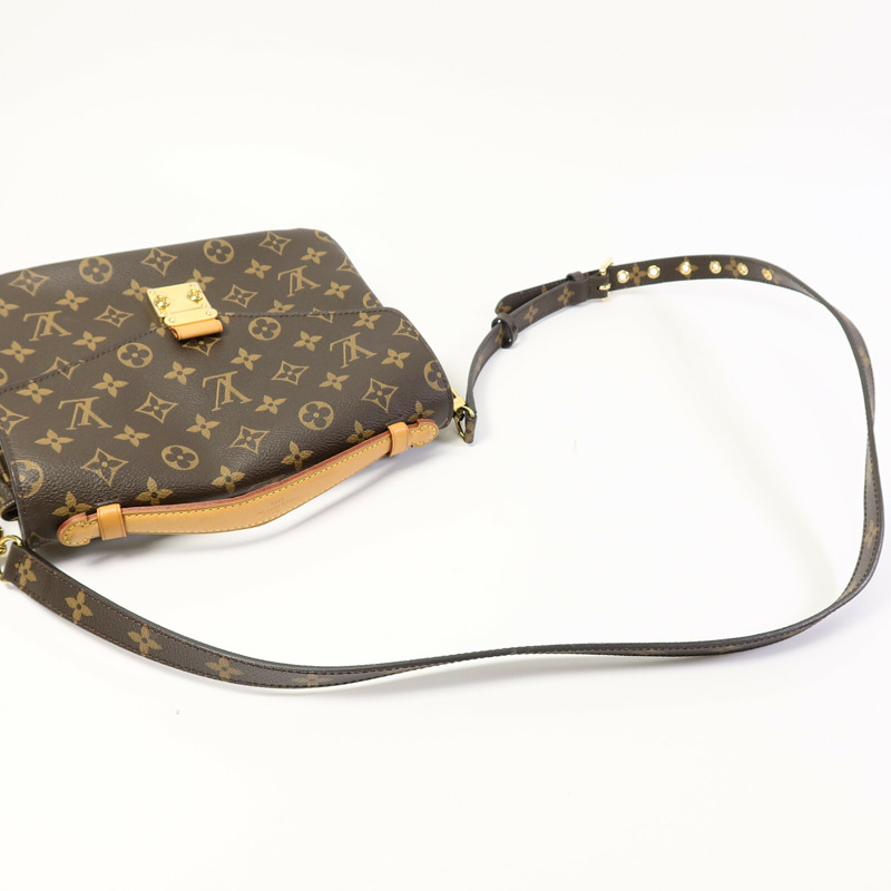 LOUIS VUITTON Monogram Pochette Metis MM手挽肩背兩用袋-9