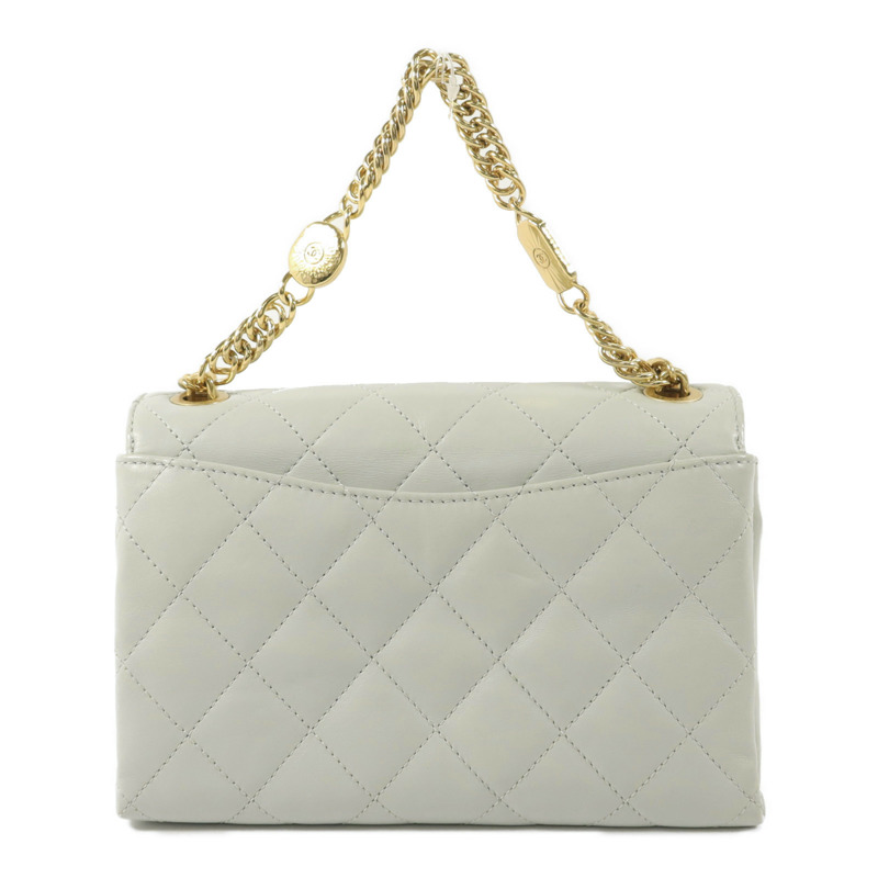 CHANEL 羊皮皮革2 Way Chain Shoulder鏈帶肩背袋-1