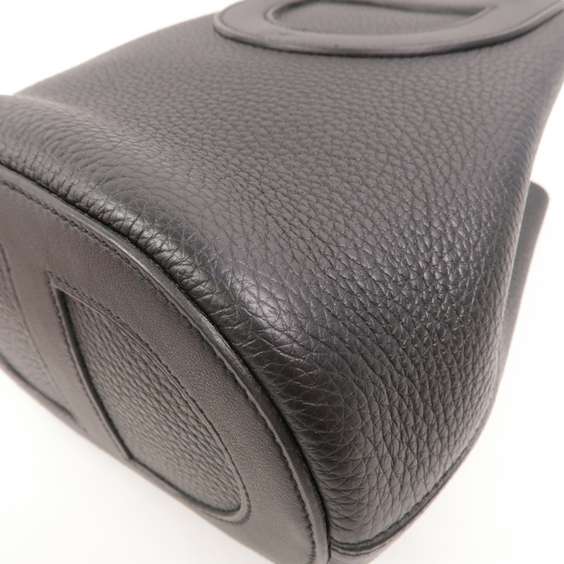 HERMES Clemence皮革In The Loop 18手挽袋Noir-11