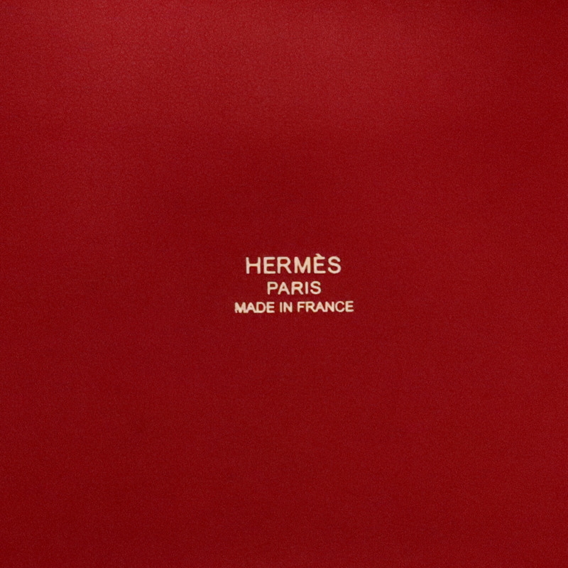 HERMES Canvas/Velvet Cabas H En Bais 27手挽肩背兩用袋-5