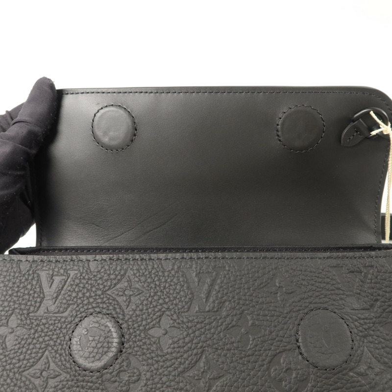 LOUIS VUITTON Monogram Taurillon Steamer PM手挽肩背兩用袋-9