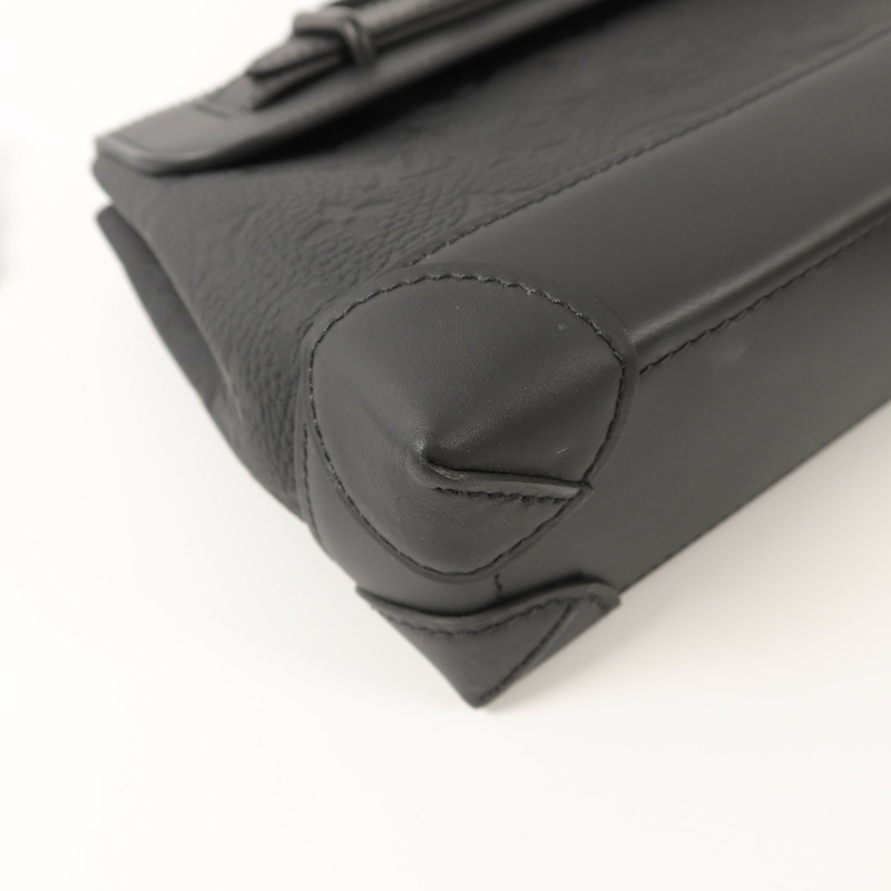 LOUIS VUITTON Monogram Taurillon Steamer PM手挽肩背兩用袋-11