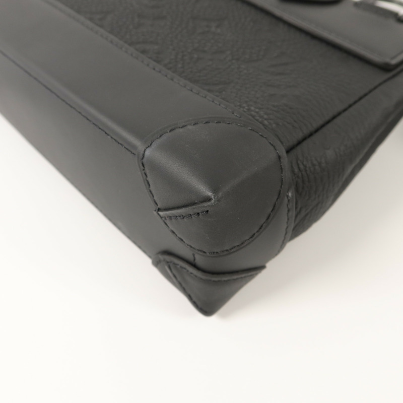 LOUIS VUITTON Monogram Taurillon Steamer PM手挽肩背兩用袋-12