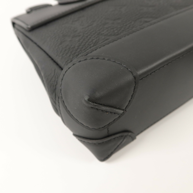 LOUIS VUITTON Monogram Taurillon Steamer PM手挽肩背兩用袋-13
