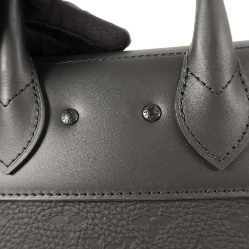 LOUIS VUITTON Monogram Taurillon Steamer PM手挽肩背兩用袋-17
