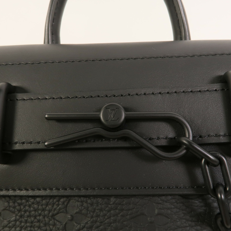 LOUIS VUITTON Monogram Taurillon Steamer PM手挽肩背兩用袋-7