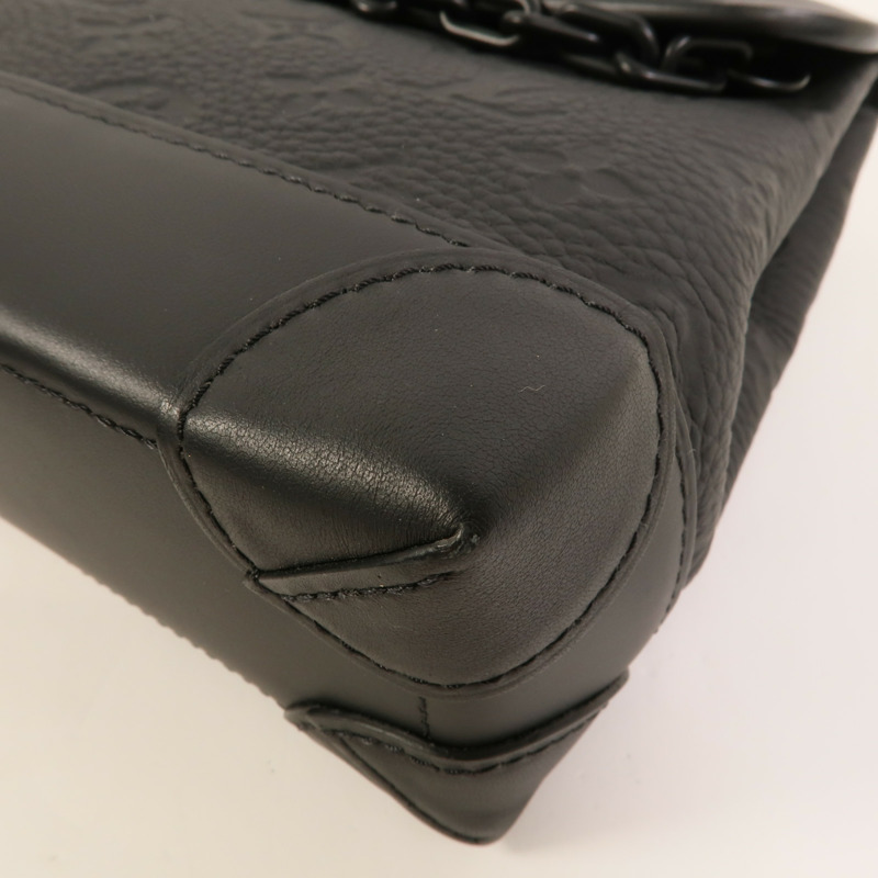 LOUIS VUITTON Monogram Taurillon Steamer PM手挽肩背兩用袋-10