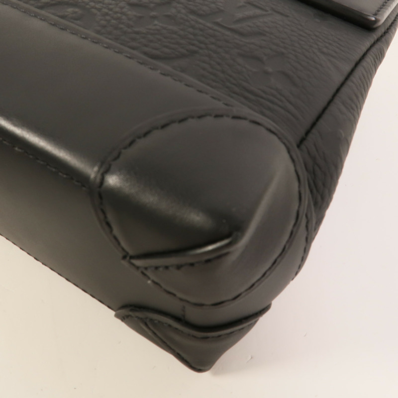 LOUIS VUITTON Monogram Taurillon Steamer PM手挽肩背兩用袋-12