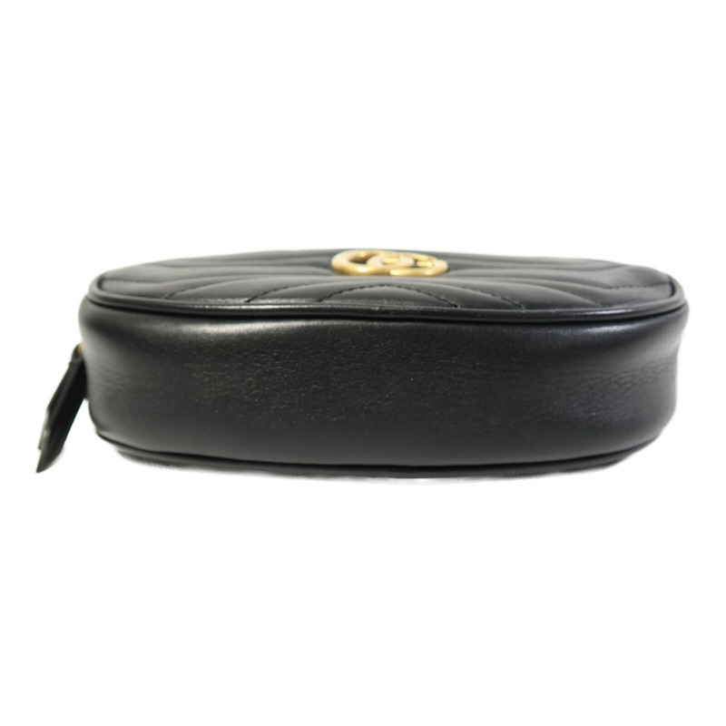 GUCCI 牛皮皮革GG Marmont Waist Bag肩背袋-3