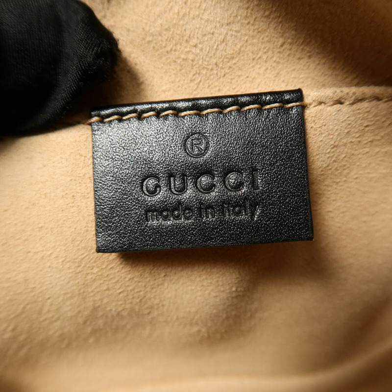 GUCCI 牛皮皮革GG Marmont Waist Bag肩背袋-5