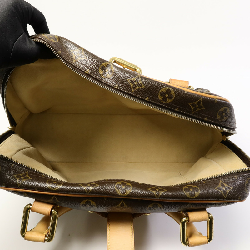 LOUIS VUITTON Monogram Manhattan GM手挽袋-4