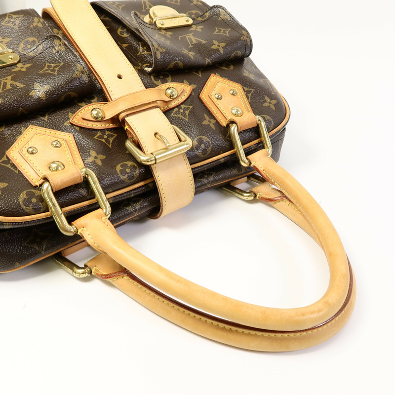 LOUIS VUITTON Monogram Manhattan GM手挽袋-7