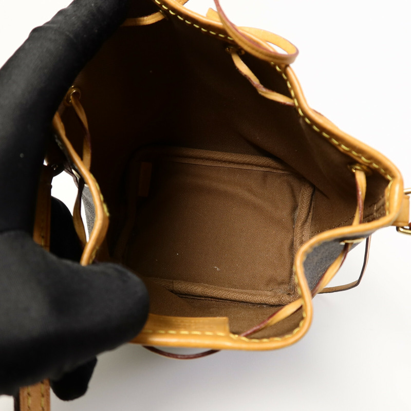 LOUIS VUITTON Monogram Nano Noe肩背袋-4
