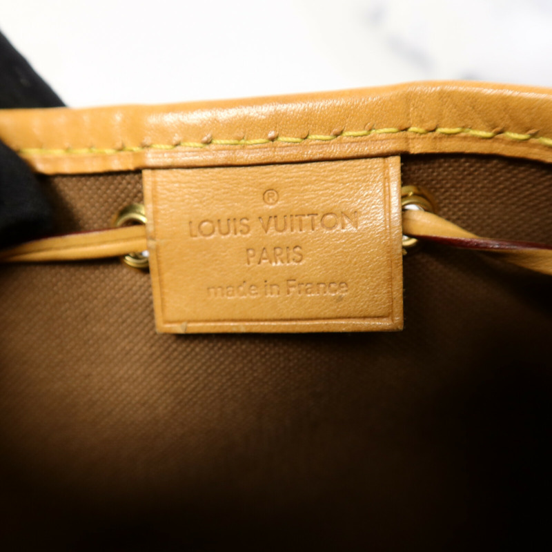 LOUIS VUITTON Monogram Nano Noe肩背袋-5