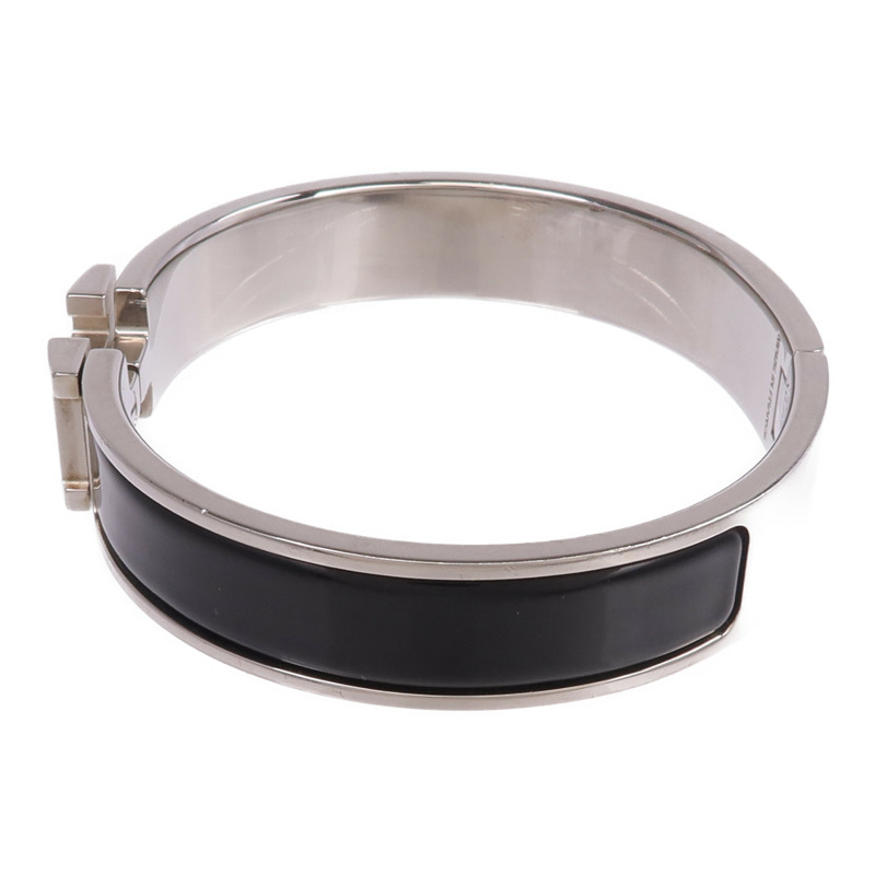 HERMES 金屬/琺瑯Clic H Bracelet手鐲-1