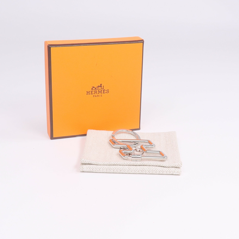 HERMES 金屬H Too Speed Key Ring鑰匙圈-9
