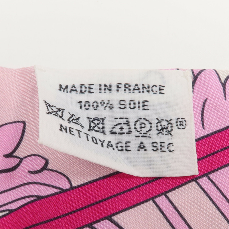 HERMES 絲質Twilly絲巾-6