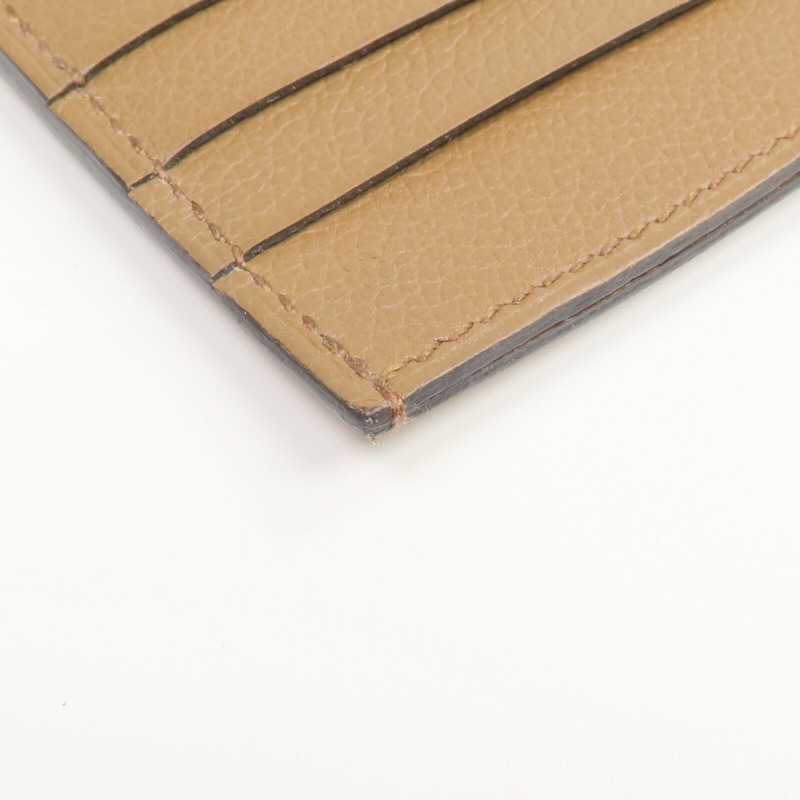 HERMES Evercolor皮革H Sellier Card Holder卡片套Alezan-9