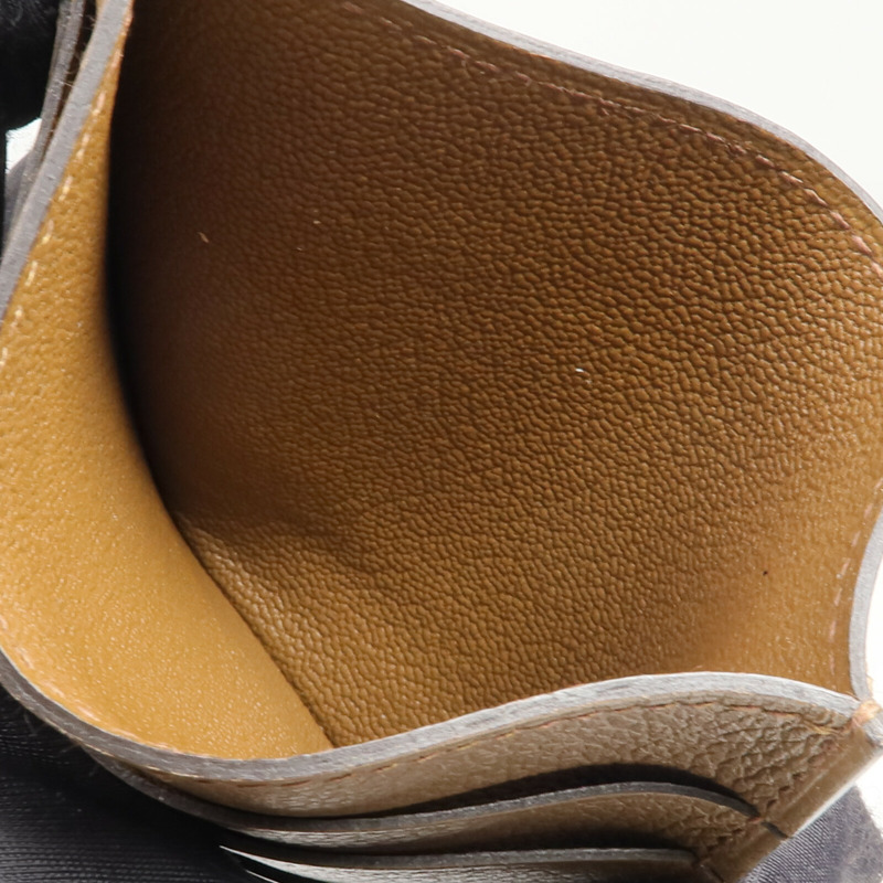 HERMES Evercolor皮革H Sellier Card Holder卡片套Alezan-14