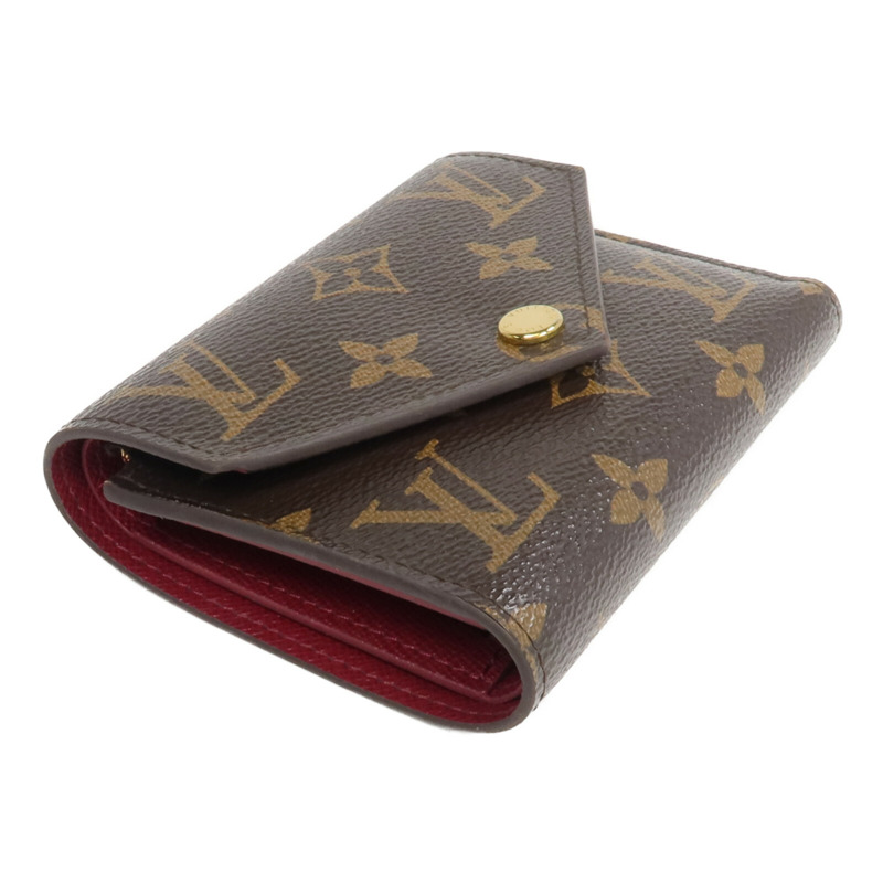 LOUIS VUITTON Monogram Portefeuille Victorine金扣錢包-3