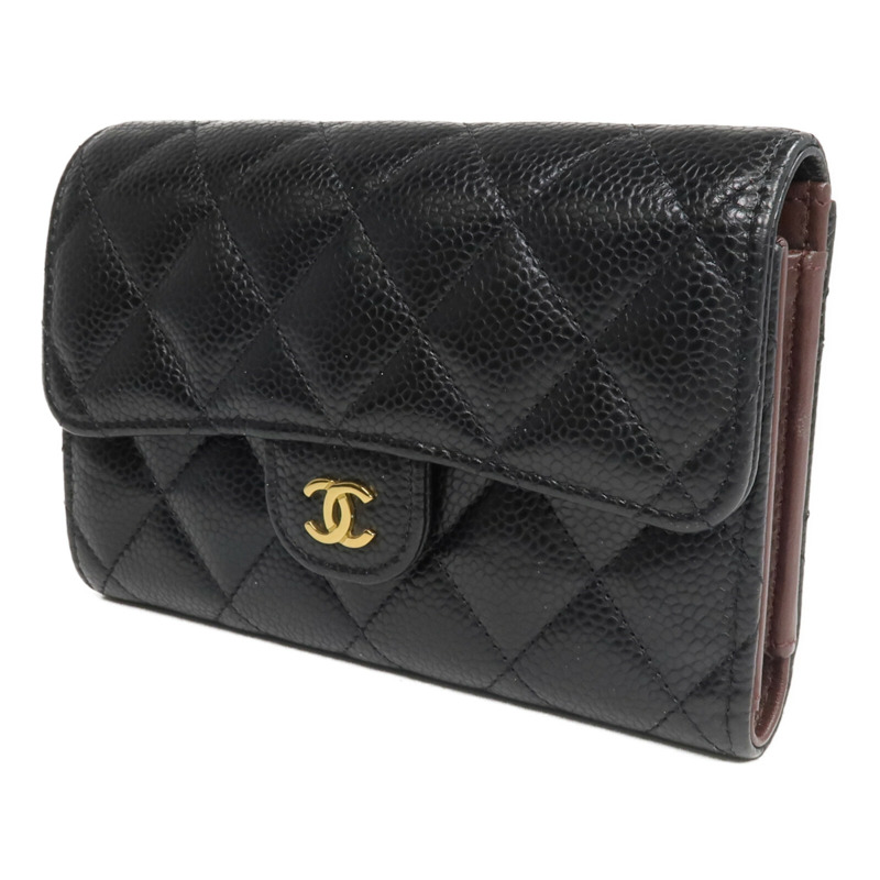 CHANEL 牛皮皮革Classic Medium Flap Wallet長錢包-2