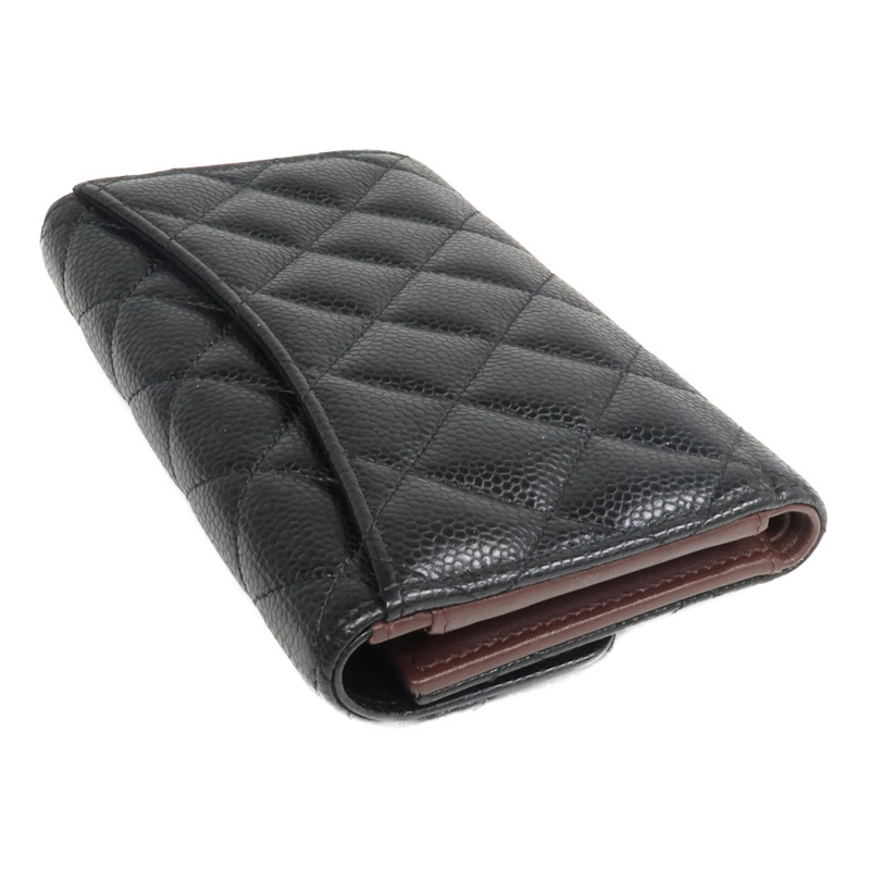 CHANEL 牛皮皮革Classic Medium Flap Wallet長錢包-4