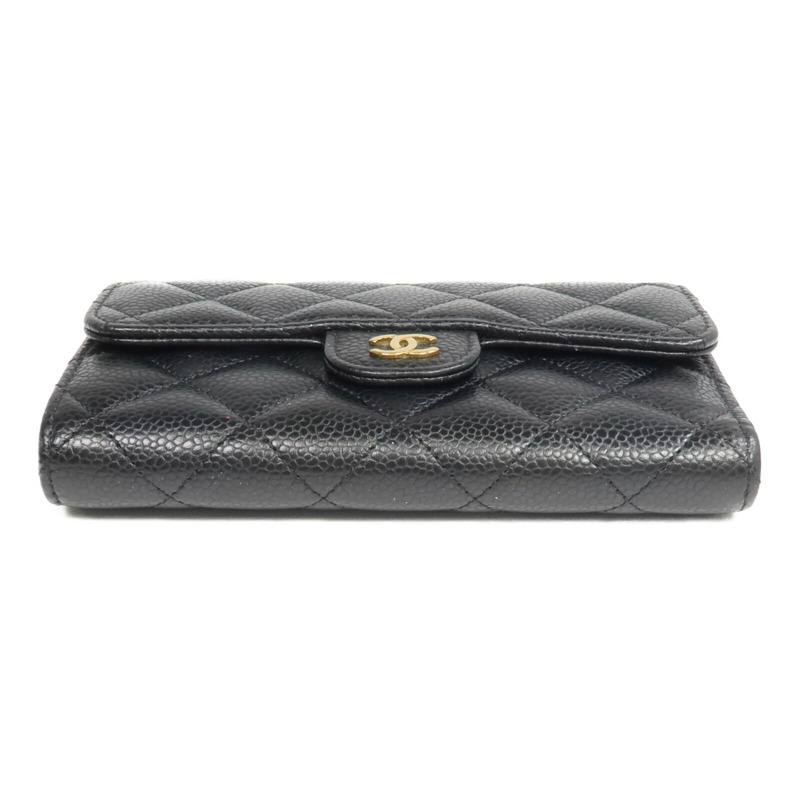 CHANEL 牛皮皮革Classic Medium Flap Wallet長錢包-5