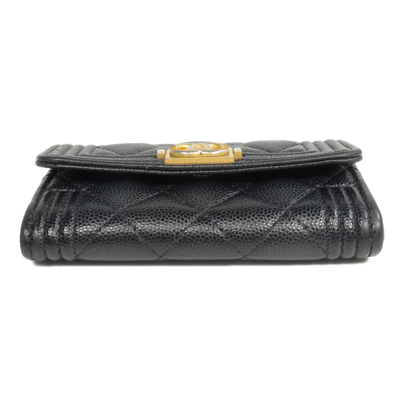 CHANEL 牛皮皮革Boy Card Case卡片套-3