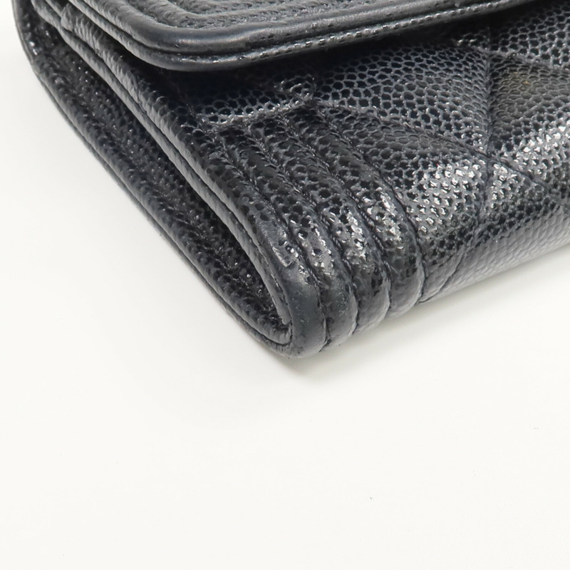 CHANEL 牛皮皮革Boy Card Case卡片套-8