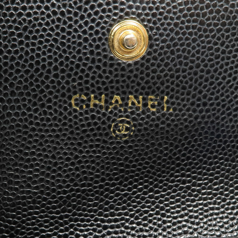 CHANEL 牛皮皮革Boy Card Case卡片套-12