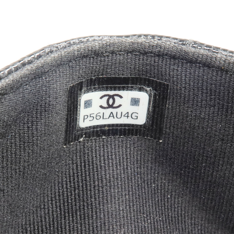 CHANEL 牛皮皮革Boy Card Case卡片套-15