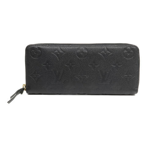 LOUIS VUITTON Monogram Empreinte Clemence Wallet 金扣長錢包