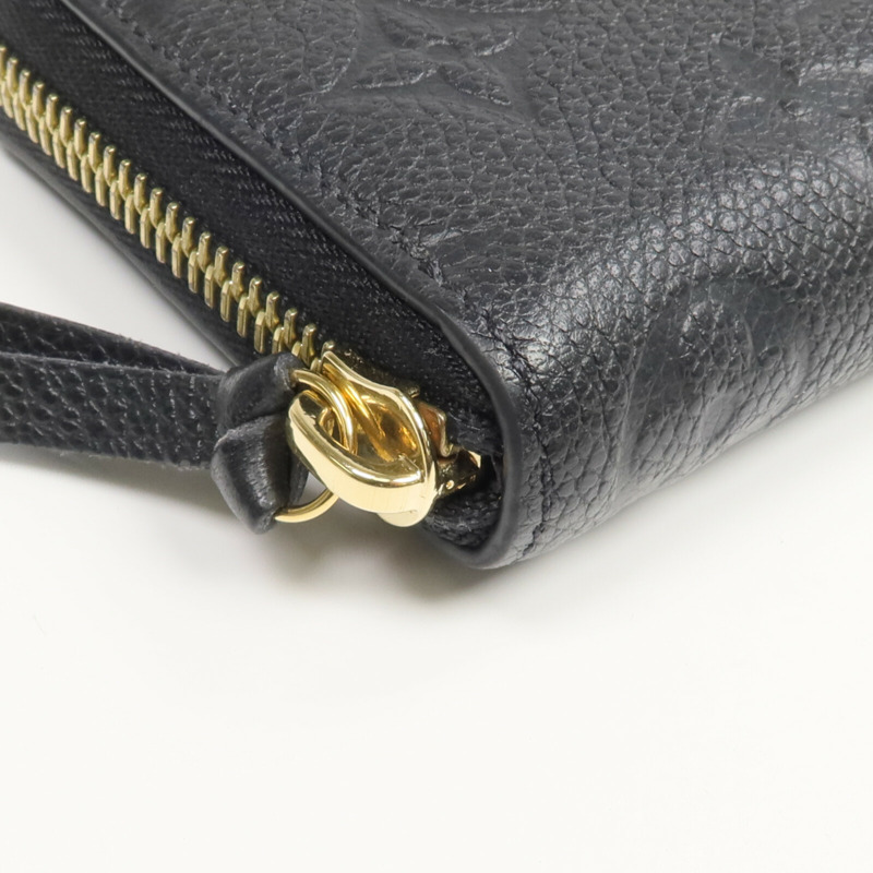 LOUIS VUITTON Monogram Empreinte Clemence Wallet 金扣長錢包-7