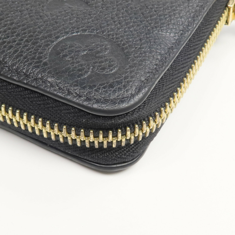 LOUIS VUITTON Monogram Empreinte Clemence Wallet 金扣長錢包-9
