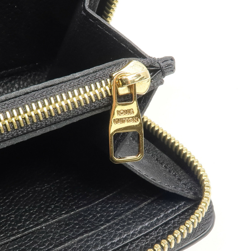 LOUIS VUITTON Monogram Empreinte Clemence Wallet 金扣長錢包-12