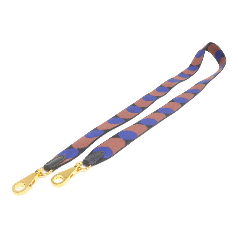 HERMES 帆布/牛皮皮革Sangle Flipperball 25mm Bag Strap肩帶-6