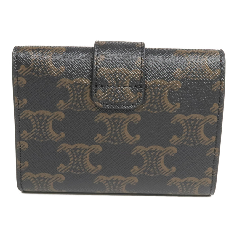CELINE 塗層帆布Fine Strap Wallet Nino錢包-1