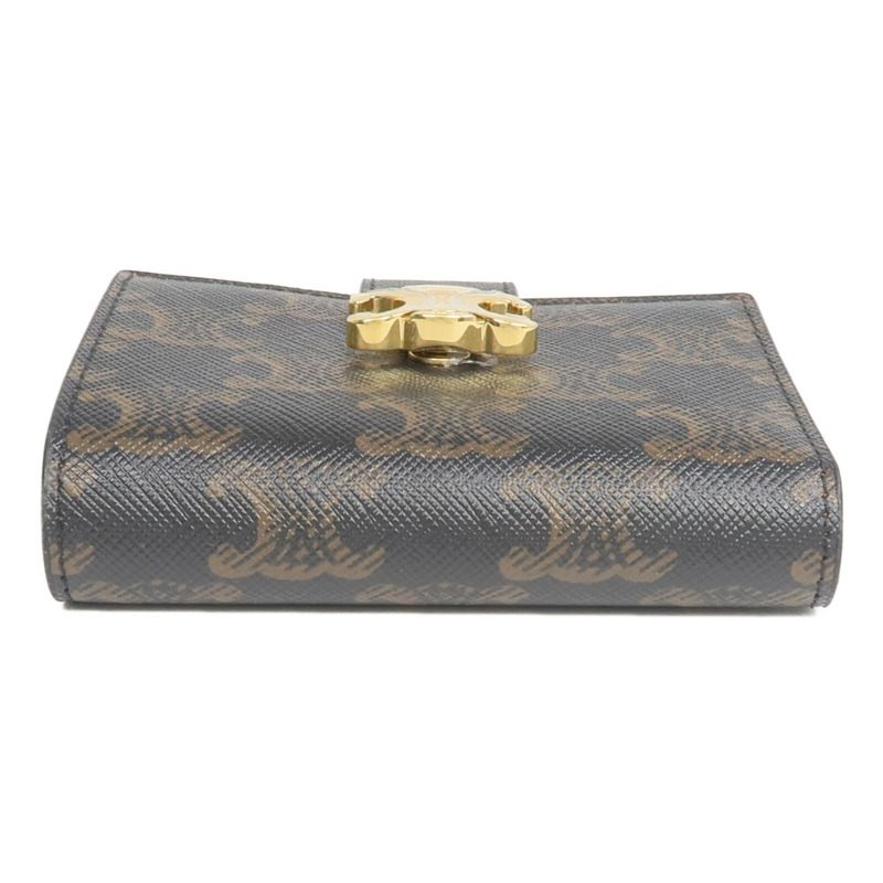 CELINE 塗層帆布Fine Strap Wallet Nino錢包-5