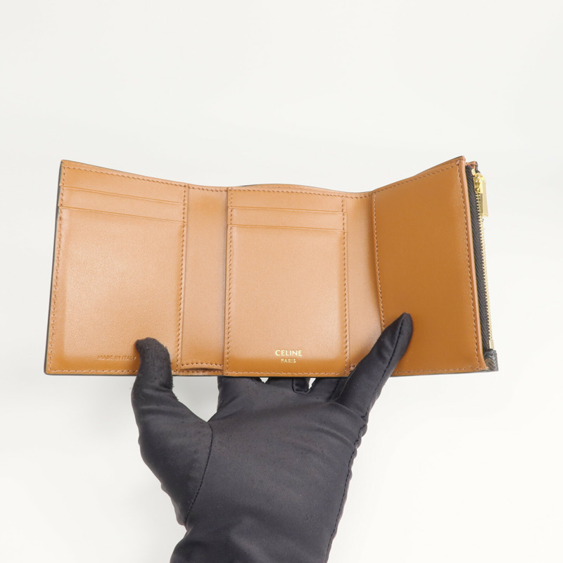 CELINE 塗層帆布Fine Strap Wallet Nino錢包-12