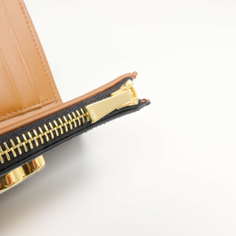CELINE 塗層帆布Fine Strap Wallet Nino錢包-15