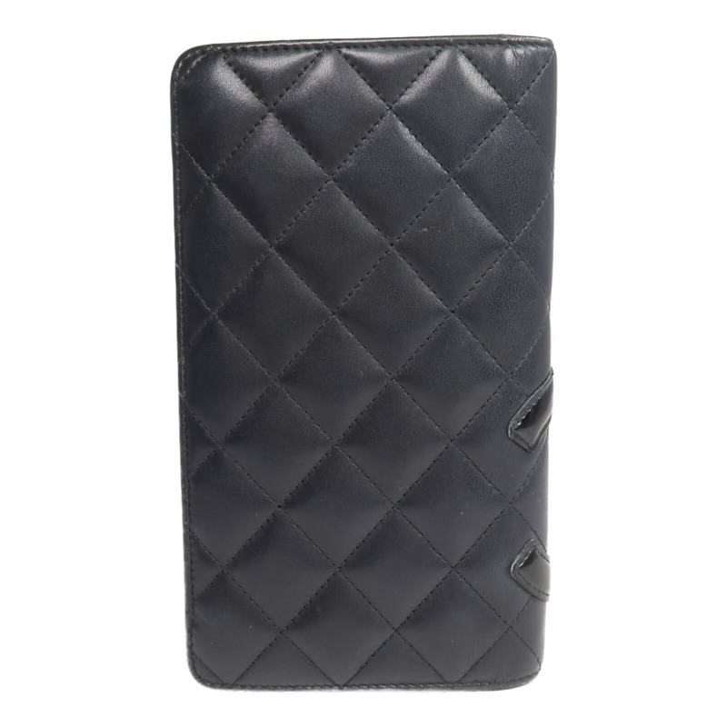 CHANEL 牛皮皮革Cambon Long Wallet長錢包-2