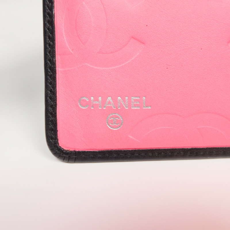 CHANEL 牛皮皮革Cambon Long Wallet長錢包-7