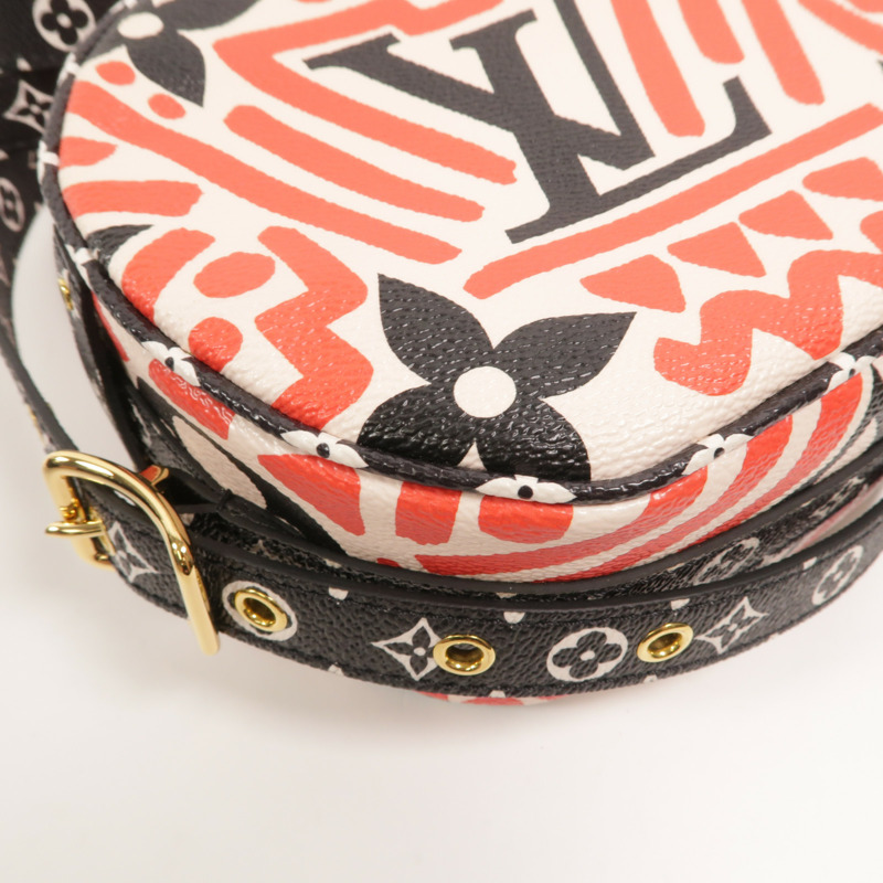 LOUIS VUITTON Monogram Giant Crafty Boite Chapeau Soupe肩背袋-10