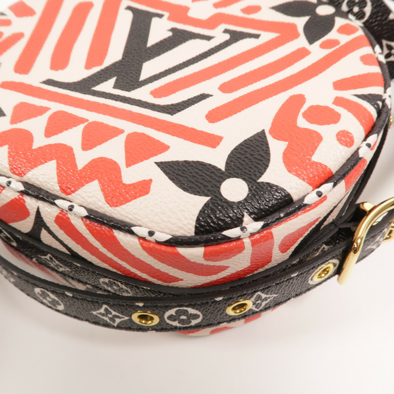 LOUIS VUITTON Monogram Giant Crafty Boite Chapeau Soupe肩背袋-11