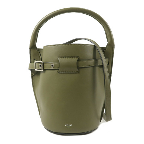 CELINE 牛皮皮革Nano Bucket手挽肩背兩用袋
