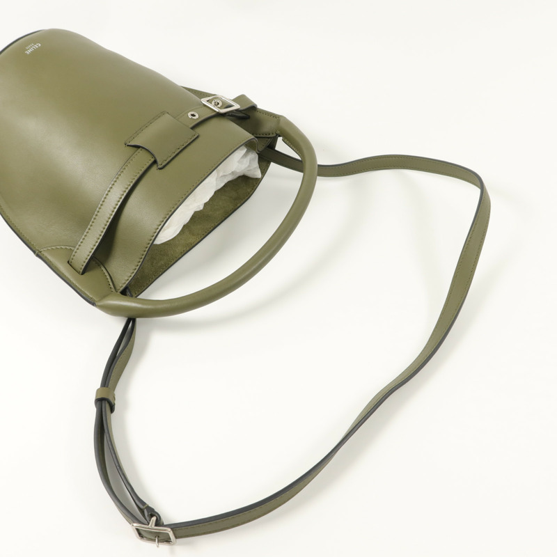 CELINE 牛皮皮革Nano Bucket手挽肩背兩用袋-7