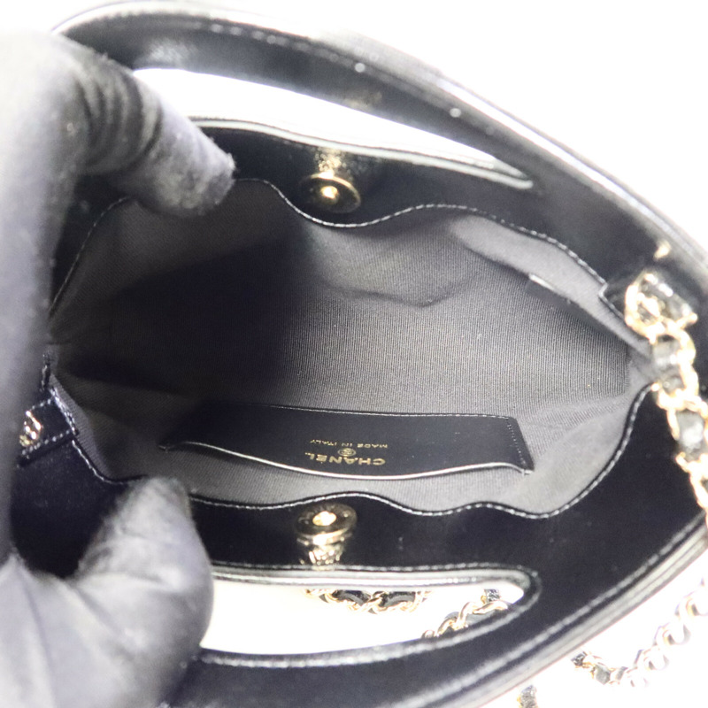 CHANEL 牛皮皮革Chanel 31 Nano鏈帶肩背袋-4