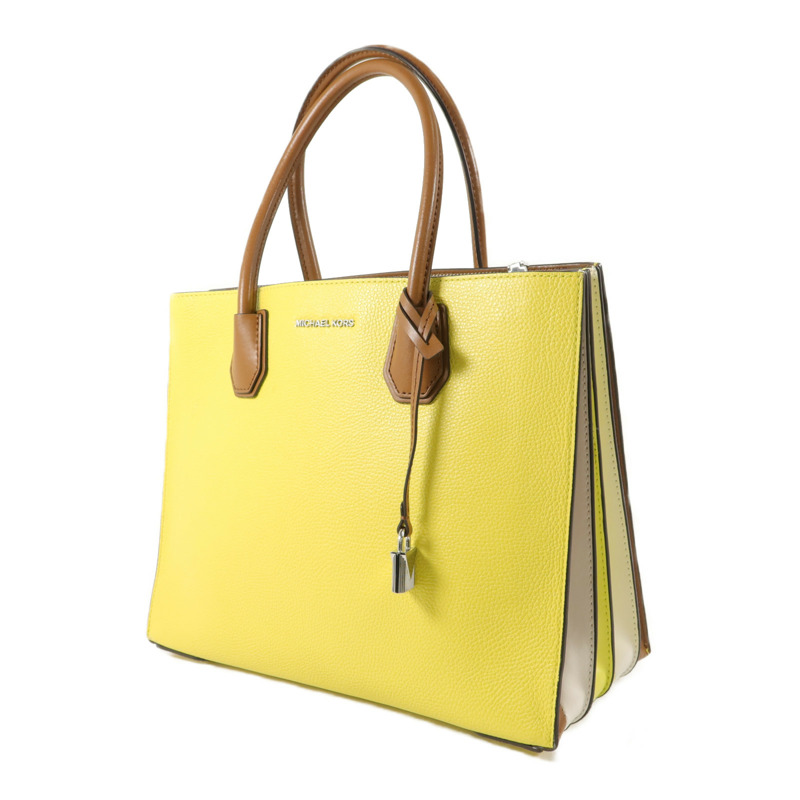 Michael Kors 牛皮皮革Mercer Medium手挽肩背兩用袋-2